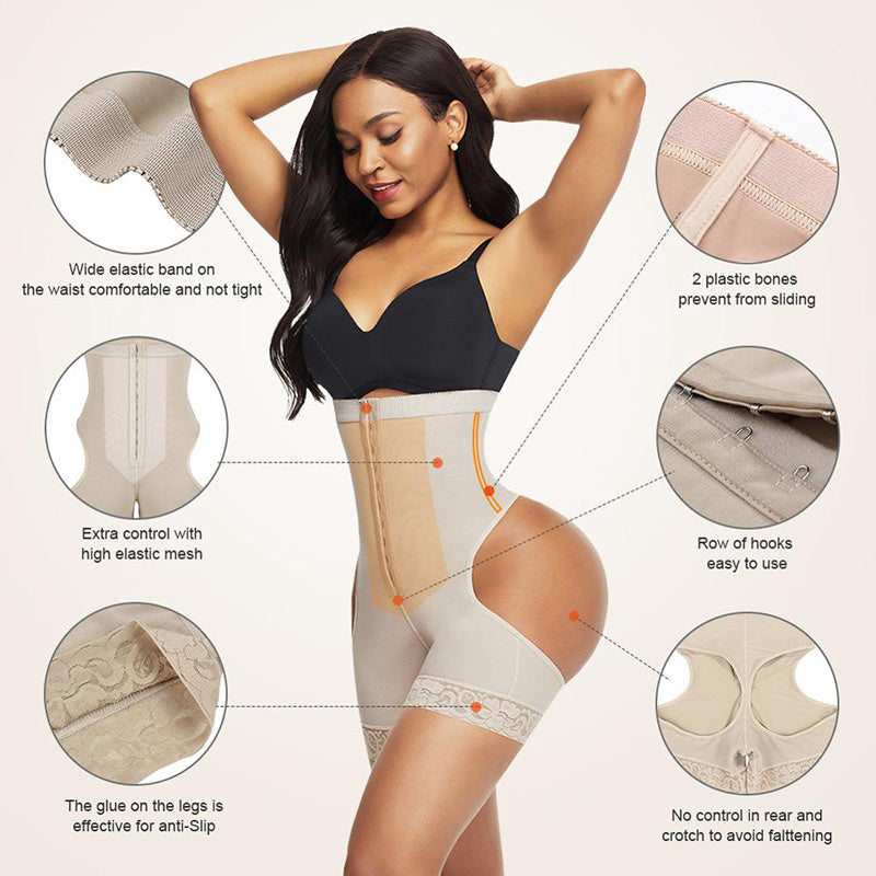 High Waist bubble Butt Shapewear
